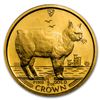Image 1 : 1988 Isle of Man 1/2 oz Gold Manx Cat