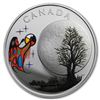 Image 1 : 2018 Canada 1/4 oz Silver $3 Thirteen Teachings Freezing Moon