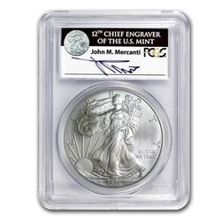 2013 Silver American Eagle MS-70 PCGS (FS, John Mercanti)