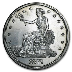 1877 Trade Dollar BU