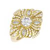Image 3 : 2.28 ctw Diamond Ring 18K Yellow Gold