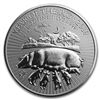 Image 1 : 2019 Great Britain 1 oz Silver Year of the Pig BU