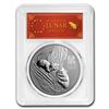 Image 1 : 2020 Australia 1 oz Silver Lunar Mouse MS-70 PCGS (FD, Red Label)