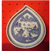 Image 1 : CHINESE EXPORT BLUE CANTON LEAF OR TRAY DISH #938314