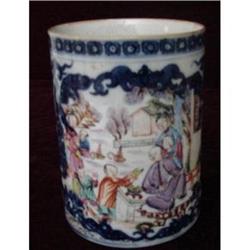 CIRCA 1770 CHINESE EXPORT MUG/TANKARD #938333
