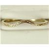 Image 1 : ANTIQUE 14k White Gold WEDDING BAND #938513