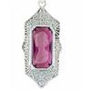 Image 1 : ANTIQUE  Pendant AMETHYST INTAGLIO #938559