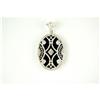 Image 1 : ANTIQUE  NECKLACE BLACK ONYX  DIAMOND #938560