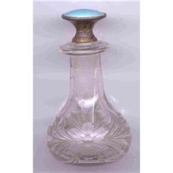 Perfume Crystal Wheel Cut Floral Dauber Enamel #938657