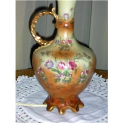 Austrian Painted Porcelain Lamp #938804