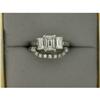 Image 1 : White Gold 9 DIAMOND Wedding Band #943311
