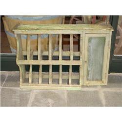 French ANTIQUE Hand painted Plate rack  #943413
