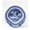 Image 1 : 19C Chinese Export Blue & White Shrimp Plate #943462