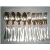Image 1 : 12 forks & 12 spoons,silverplated #943542