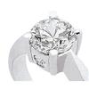Image 1 : DIAMOND ENGAGEMENT THREE STONE ring gold real #943568