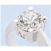 Image 1 : THREE STONE ENGAGEMENT DIAMOND RING 0.89 ct #943578