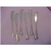 Image 1 : Wallace Carmel Sterling Butter Knives #949276