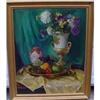 Image 1 : OIL ON CANVAS OF A STILLIFE #949365