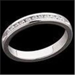 WHITE GOLD DIAMOND WEDDING BAND .25 CARATS! #949478