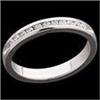 Image 1 : WHITE GOLD DIAMOND WEDDING BAND .25 CARATS! #949478