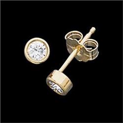 14k  DIAMOND  STUD EARRINGS  .20 CARATS! #949483