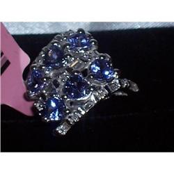 tanzanite &diamondRING #949551