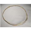 Image 1 : 14K Two-Tone Gold Woven Cable Snake Chain #949781