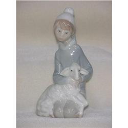 Lladro "Shepherd with Lamb" #949973