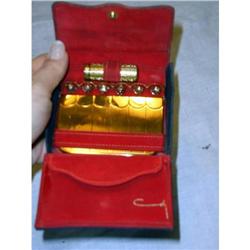 Vintage Coty Jingle Bells Compact & Purse #950181