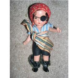 Nancy Ann Pirate Molded Socks jointed bisque #956798