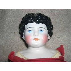 China black curls pink lustre numbered head #956803
