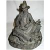Image 1 : Dan Day Cowboy Sculpture Cast In Stone #956888