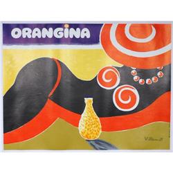 Orangina poster by Villemot 1980 #956911