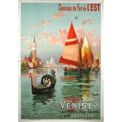 Venise Italian Travel poster by Hugo D'Alesi #956916