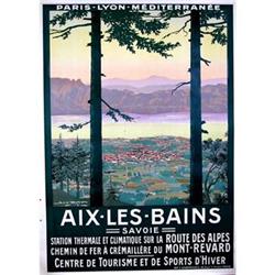 Aix Les Bains French Travel poster Geo Dorival #956917