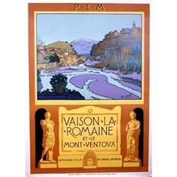 Mont Ventoux French Travel Poster 1920 Roman #956940