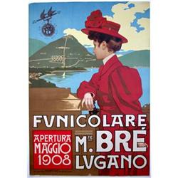 Rare Italian-Swiss Travel Poster Bernasconi #956950