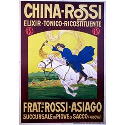 China Rossi Italian Wine poster 1930 #956953