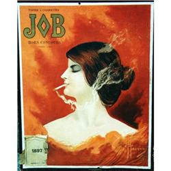 JOB Cigarettes by Maurice Carton c1900 #956963