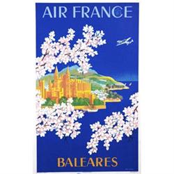 Air France poster by Lucien Boucher 1951 #956966