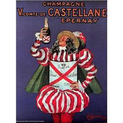 Castellane Champagne by Cappiello circa 1980 #956981