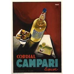 Campari Nizzoli 1921 important Italian cubist #956982