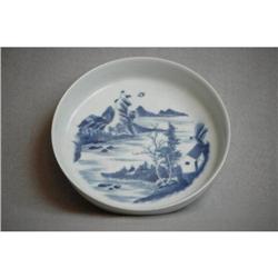 Chinese blue and white Brushwasher #957031
