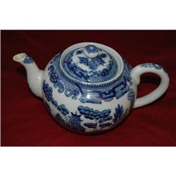 Chinese Blue and White Porcelain Teapot. #957034