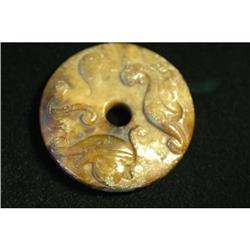 ANTIQUE CARVED HARDSTONE  PENDANT #957037