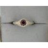 Image 1 : ANTIQUE 14K RUBY RING .50 CARATS! #957073