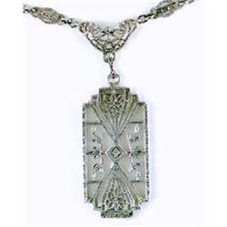 Antique Style  NECKLACE CRYSTAL DIAMOND #957104