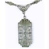 Image 1 : Antique Style  NECKLACE CRYSTAL DIAMOND #957104