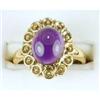 Image 1 : ANTIQUE  Victorian 9K Gold Ring AMETHYST #957115