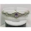 Image 1 : Filigree  Bracelet AMETHYST w DIAMONDS #957116